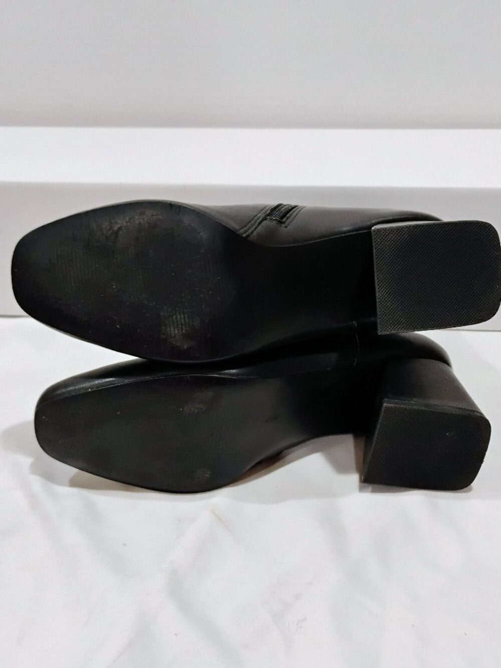 Steve Madden Davist Booties Black 8.5 M Great Condition - Picture 4 of 6